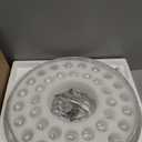 LEDIARY 42 Inch Chandelier Ceiling Fans with Lights and Remote, Retractable Fandelier Ceiling Fan, Crystal Fan for Bedroom Indoor Decoration, 3 Color Changeable, Dimmable, Timer Setting, Brush Nickel