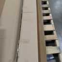 Mellow Naturalista Classic 12 Inch Solid Wood Platform Bed with Wooden Slats, Queen, Black