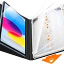 SMARTDEVIL 2 Pack Screen Protector for iPad A16 11th/10th Generation (11/10.9 Inch, 2025/2022) with Easy-Install Tray[Military Grade Shatterproof] 9H+ Hardness Tempered Glass, Dust & Bubble Free