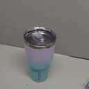 BJPKPK 30oz Tumbler Stainless Steel Double Wall Vacuum Insulated Mug with Straw and Lid for Women and Men,Lavender Green