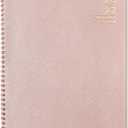 2026-2027 Monthly Planner - 2026-2027 9'' x 11'' Monthly Planner/Calendar from JUL. 2026 - DEC. 2027, 12-Months Calendar Spiral Bound with Soft Leather Cover, 15 Note Pages, Tabs, Inner Pocket