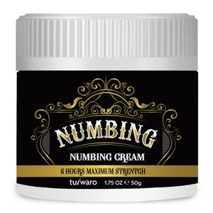 Numbing Cream Extra Strength: Relief Long Lasting & Fast-Absorbing with Emu Oil and Arnica Non-Greasy 50 mL