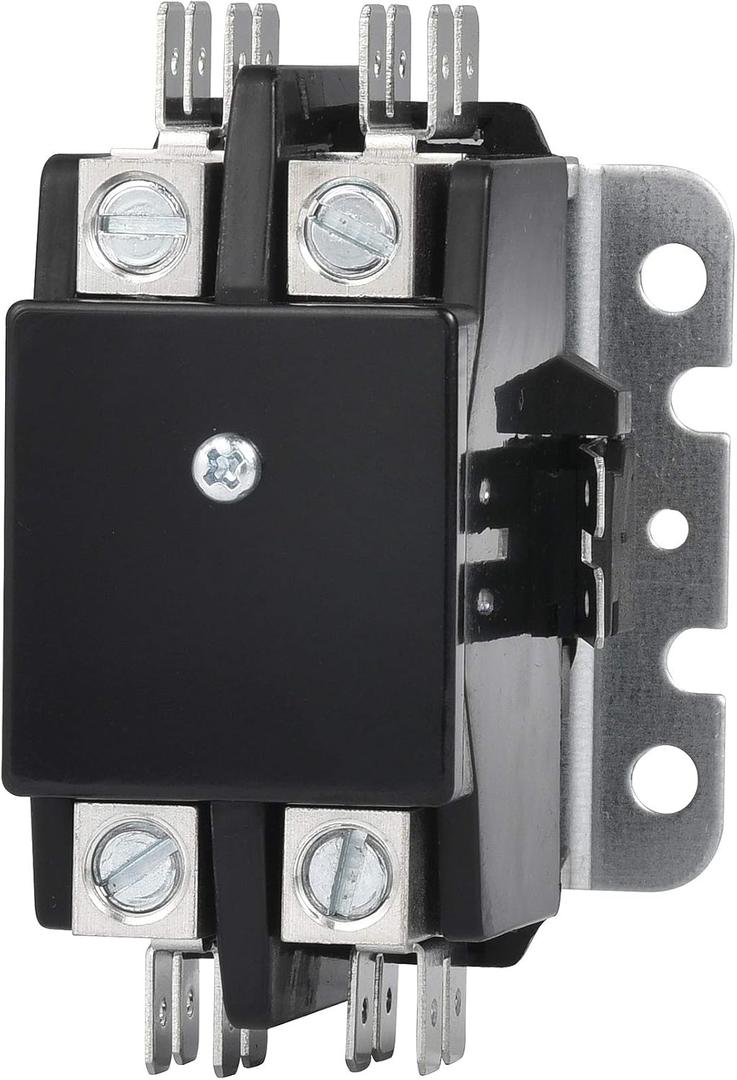 SunLee 2 Pole 40 Amp contactor 120v Coil UL 2 Pole Lighting Load 50 AMP Contactor Equivalent to 42CF15AF for Condenser Compressor HVAC Contactor
