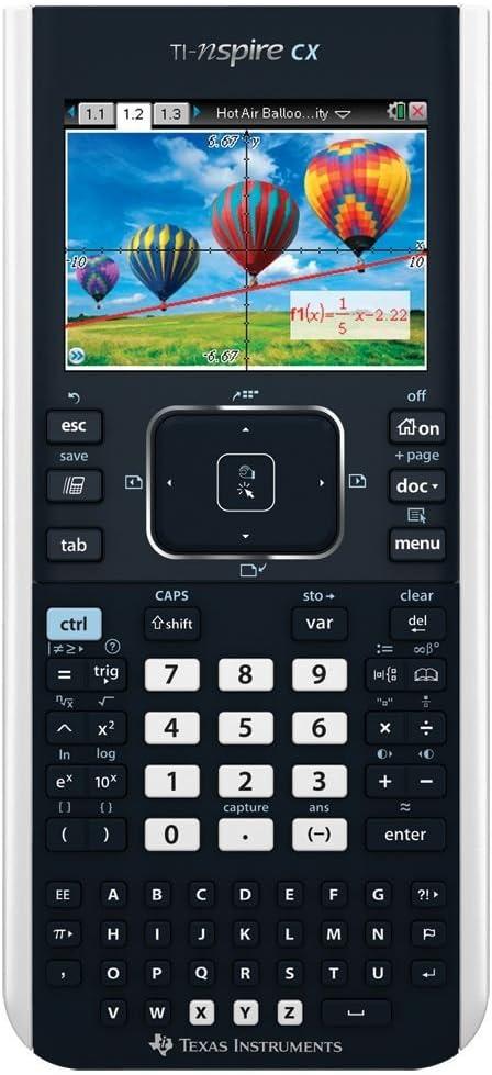 Texas Instruments TI-Nspire CX Graphing Calculator, Frustration Free Packaging 