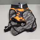 IECOii Warm Reflective Dog Jacket - Adjustable Fleece Turtleneck Dog Coat for Cold Weather - Sizes XS-XL (Large(Chest:20.9-24.4 in), Orange Camo)