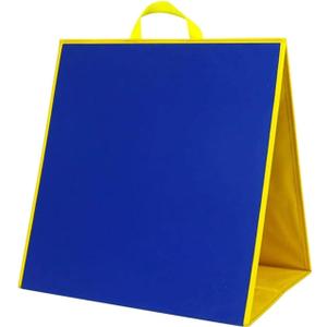 Topwon Felt Board, Folding Flannel Playboard Preschool Toddler Stories Boards, Animal Story Learning Double-Side Stand Flannel Board (Not Including Animal Felt)