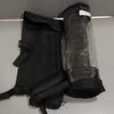 KEMIMOTO Soft Rear Windshield Compatible with Can-Am Defender HD 5/ 7/ 8/ 9/ 10 DPS XT XMR Max 2016-2024 PVC Dustproof Full Windscreen Roll Up/Down Zipper Airflow Back Window