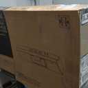 Comfee' Range Hood 30 Inch Ducted Ductless Vent Hood Durable Stainless Steel Kitchen Hood for Under Cabinet with 2 Reusable Filter, 200 CFM, 2 Speed Exhaust Fan (Black)