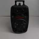 iLive Electronics Wireless Tailgate Party Speaker, LED Light Effects, Built-in Rechargeable Battery, Black (ISB380B)