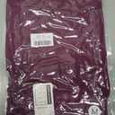 VECARDI Womens Scrub Jogger Pants High Waisted 4 Way Stretch Zipper Pocket (Purple, M)