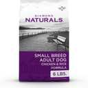 Diamond Naturals Small Breed Dog Real Chicken amnd Rice Recipe Premium Dry Dog Food 6 lbs BBD Apr 28 2027