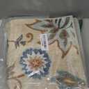 Beeiva Floral Rugs for Entryway 2x3, Paisley Washable Entryway Rug Non Slip Ultra Thin, No Skid Throw Door Mat Indoor Entrance Small Carpet for Kitchen Bathroom Bedroom