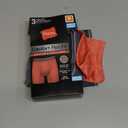 Hanes Men's Comfort Flex Fit Breathable Stretch Mesh Boxer Brief, 3 Pack, Size Medium, Assorted