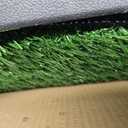 Powools Grass Pad for Dogs Potty - 3-Layer Reusable Dog Grass Pad with Tray, Washable Artificial Grasses Dog Potty Tray with Drainage Holes, Indoor & Outdoor Grass Pee Pad for Dogs, 30" x 20"