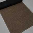chakme Bathroom Rugs 59x17, Ultra Thin Non Slip Bath Mat Runner Quick Dry Absorbent Bath Mat for Bathroom Floor, (Dark Beige, 59"x17")