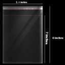 2 x 5x7 Inches 100 Pcs Self Sealing Cellophane Bags Clear Cookie Bags Resealable Cellophane Self Adhesive for Packaging Gifts,Cookies,Favors, Products for Packaging 100 Pieces 5"x7"