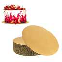 YunKo Gold Cake Boards 12 Inch Round, Disposable Cardboard Rounds Cake Base Decorating Supplies For Dessert Table Bases Para Pasteles