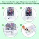 Civaner 10 Pieces fCard Puzzle Box Money Maze Gift Holder Plastic Puzzle Card Holder Intellectual Pinball Machine Game Fun Birthday Christmas Party Favors for Adults(Clear)