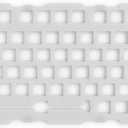 Glorious GMMK Pro 75% Polycarbonate Switch Plate (ANSI, USB-C, Mechanical, Keyboard Switch Plate)