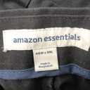 Amazon Essentials Men's Classic-Fit Wrinkle-Resistant Flat-Front Chino Pant (46W x 30L, Black)