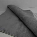 Pettop Area Rugs for Bedroom Living Room, 4x6 Grey Thickened Memory-Foam Indoor Carpets, Modern Aesthetic Minimalist Super Soft Comfy Carpet for Boys Girls Adults Room Dorm Home Decor