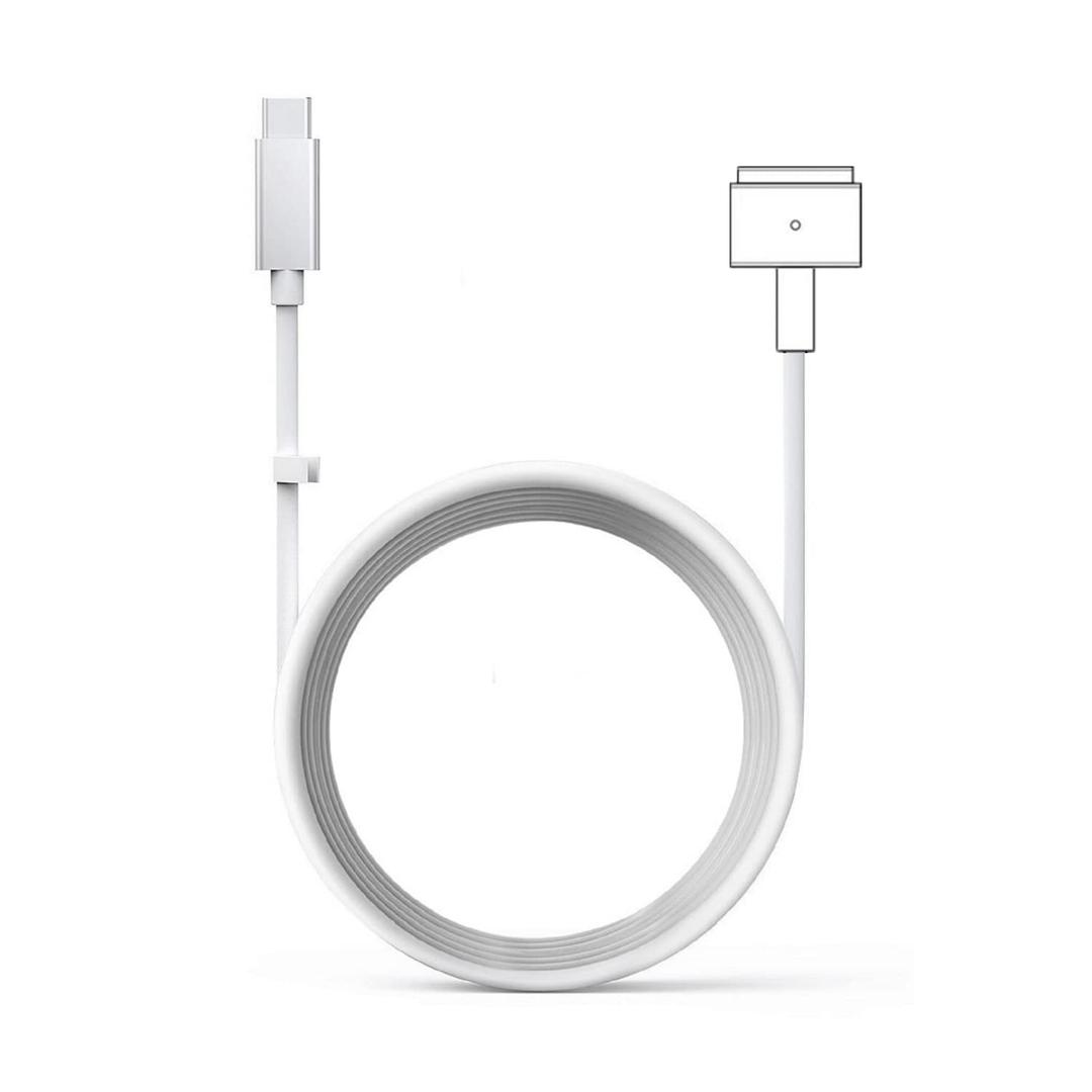USB C to Magnetic Charging Cable Cord,Tpenod USB Type C to Magnetic(T-Tip) Cable for Pro 13/15 inch for air 11/13 inch(After Late 2012 Models), White