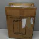 KSSKSS Small Bathroom Trash Can with Lid Soft Close, Step Pedal, 6L / 1.6 Gal Stainless Steel Garbage Bin with Removable Inner Bucket, Slim Wastebasket for Narrow Spaces (White)