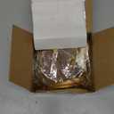 TecUnite 50 Pcs Christmas Paper Honeycomb Ornaments for Tree Vintage 3D Mini Glitter Edge Paper Christmas Ornament Honeycomb Tree Hanging Neutral Boho Holiday Xmas Party Decoration(Neutral)