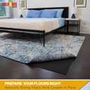 Hold-a-Rug Plush 5' x 7' Nonskid, Nonslip Rug Pad, Reversible Gripper, ¼ Thick, Safe for All Floors and Carpet, Keep Area Rugs Secure
