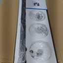 Espird Bathroom Vanity Light, 3 Light Matte Black Vanity Light with White Matte Glass Shade, 22in Farmhouse Wall Light, Lighting Fixtures Over Mirror for Bathroom/Living Room