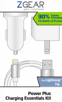 ZGear Power Plus Charging Essentials Kit For USB c
