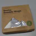 3-Pack Organic Baby Swaddle Sleep Sacks - Swaddles for Newborns, Infant 0-3 Months, Baby Girls, Boys, Soft & Snug Newborn Sleep Sack, Nursery Swaddling Blankets, Cloud, OS