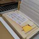 Kids Art Table and Chair Set, Birch Wooden Activity Craft Table, Kids Drawing Table, Toddler Desk with Storage and 1 Chair (Large)