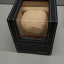 TRIPLE TREE Single Watch Winder for Automatic Watches, with Super Quiet Japanese Motor, 4 Rotation Mode Setting, Flexible Plush Pillow Fit Lady and Man Watches (Carbon Fibre)