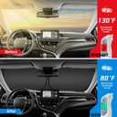 ARISMOTOR Windshield Sun Shade for Ford Transit 150 250 350 350HD 2015-2025 2026, Custom Fit Foldable Front Window Sunshade Sun Visor Protector, Block UV Rays Keep Your Car Cooler