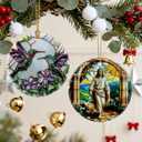 Jesus Ornament for Christmas Tree, Christian Religious Ornament, Christmas Ornaments, Christian Home Decor | Lord Jesus Gifts, Religious Gifts, Gift Exchange & Gift Idea, Giftbox Included