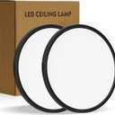 14.9 Inch LED Flush Mount Ceiling Light,5CCT,32W,3343LM (2Pack)