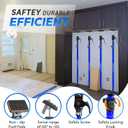 NEW DESIGN Adjustable Cabinet Jacks for Installing Cabinets (45.3-114.2 Inches 4 Pack) Heavy Duty 200 lb Support Rod & Third Hand Support System with Swivel Non-Slip Pads for Drywall and Ceilings
