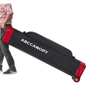 ABCCANOPY Universal 10X10 Pop up Canopy Tent Roller Bag, Black