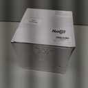 Nuogo 16 Pcs Heart Shaped Double Walled Glass Coffee Cups and Teaspoons Set Clear Mugs 2.8oz/80ml Heart Insulated with Handle for Milk Tea Juice Coffee Valentines Wedding Couples