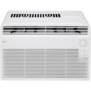 LG 5000 BTU Window Air Conditioner [2024 New] Easy Mechanical Control Ultra-Quiet Compact-size Cools 150 Sq.Ft. for Small Room, Washable Filter AC Unit Easy Installation White LW5024X
