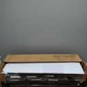 Furnulem 63 Long Dresser for Bedroom, TV Stand for 65 to 75 inch TV, Black Dresser with 10 Fabric Drawers, Chest of Drawer for Closet, Entertainment Center with Power Outlet & LED Light