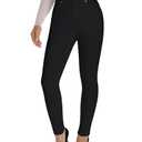 Utyful Black Jeggings for Women Tummy Control Classic Slim Fit Stretchy Skinny Pants Womens Jeans High Waisted Country Concert Outfit True, X-Large, True Black