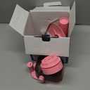 Yarn Winder, Electric Yarn Ball Winder for Crocheting, Efficiently Cake with Strong Tension Adjustable Speed Up to 13 oz, Automatic Spinner Wool for Knitting Enthusiast (Pink)