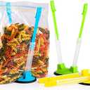 Baggy Rack For Ziploc Bag Holder, Food Prep & Freezer Bag Holders, 6 Pack/6 Color