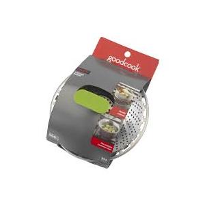 GoodCook® Touch® Steamer Basket - Chrome/Green
