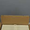 Household Essentials 82-1 Foldable Fabric Storage Bins | Set of 6 Cubby Cubes with Handles | Natural (Cream)
