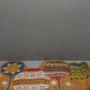 Tinideya Christmas Ball Welcome Doormat Outdoor Colorful Coir Door Mat Xmas Ball Outdoor Indoor Entrance Door Mat Non Slip Rubber Backing for Christmas Front Porch Entryway Decor