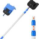 8.2ft Edge Protector Pole Extension Handle, Corner Protector Pole for Flatbed Adjustable V Edge Guards Handle for Board Corner Protector