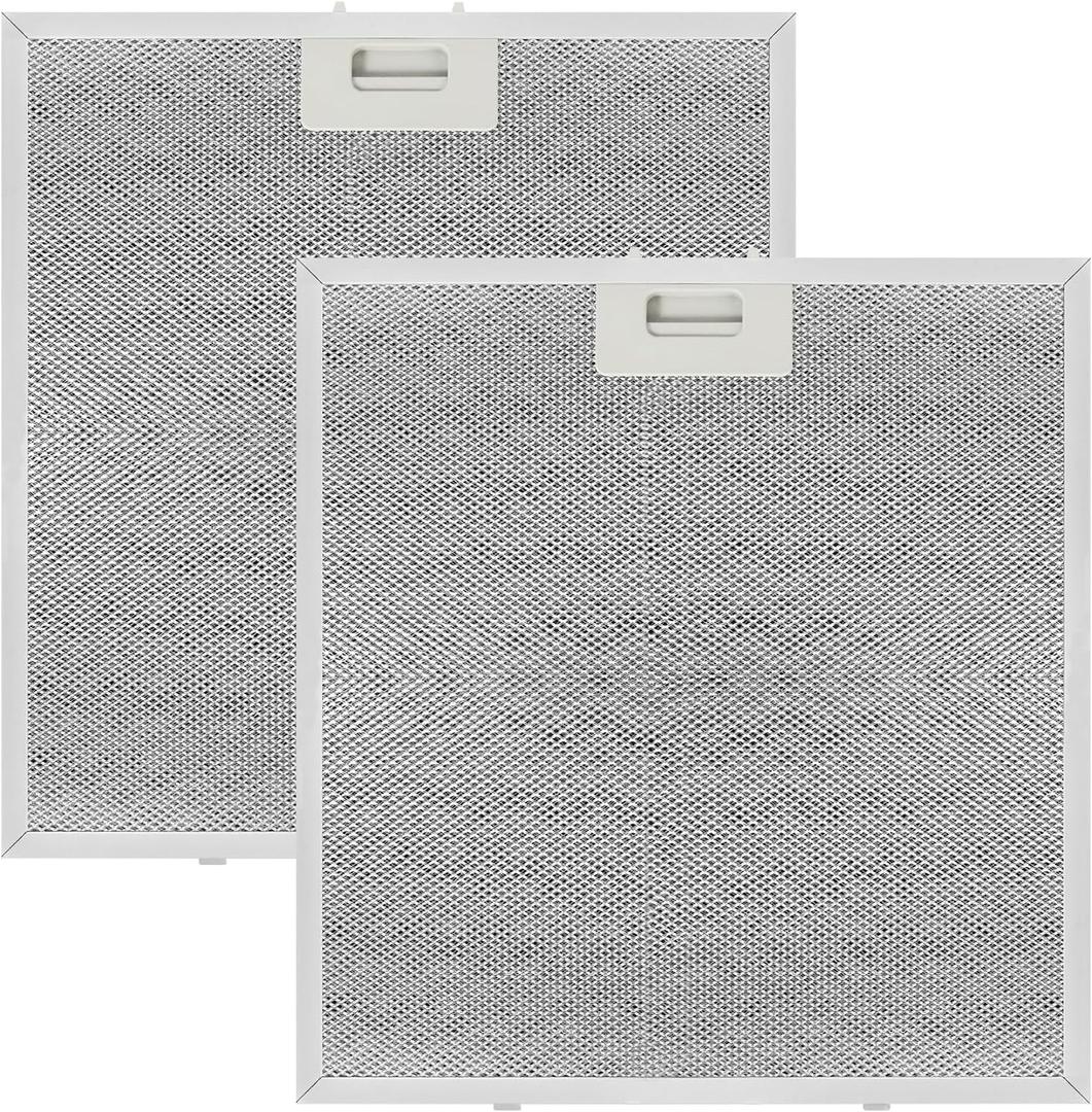 2 Pcs WA0575 Range Hood Filter with Cotton Layer, 14.4"x13.5" Compatible with Vissani 30-inch Pyramid/Wall Mount, 5-Layer Aluminum Mesh for Enhanced Grease & Smoke Filtration